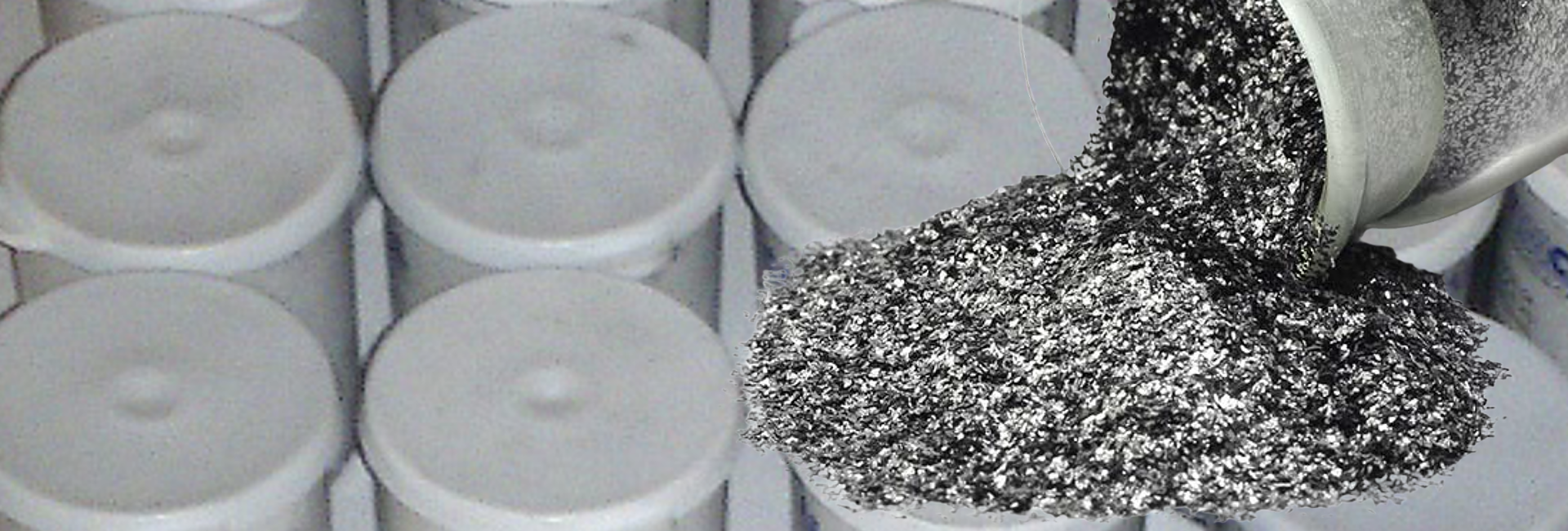 Particle size and shape of graphite powder