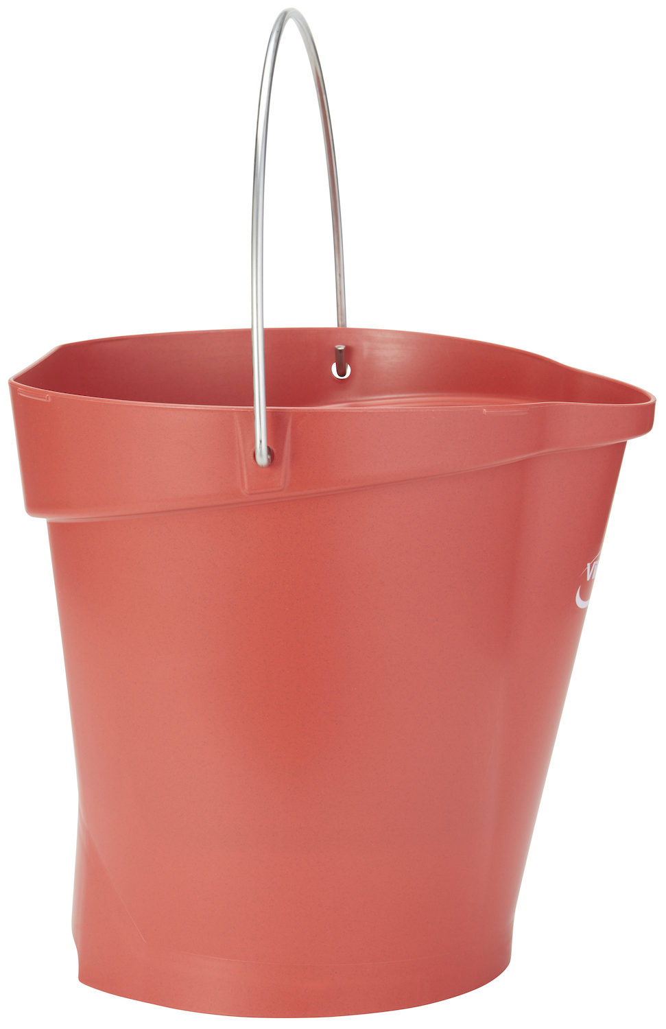 Vikan Bucket, Metal Detectable, 12 Litre, Red