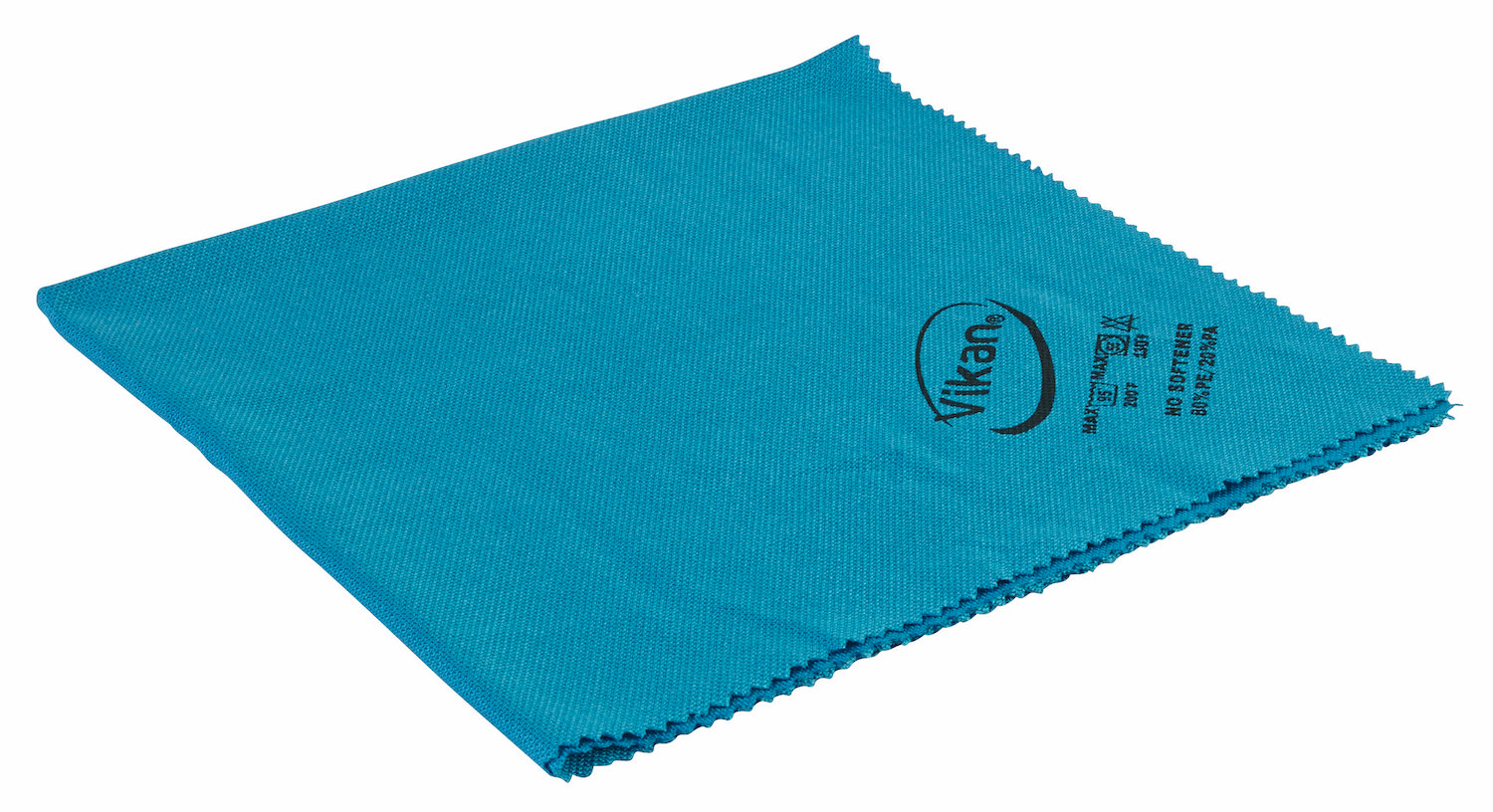 Vikan Microfibre Lustre cloth, 40 x 40 cm, Blue