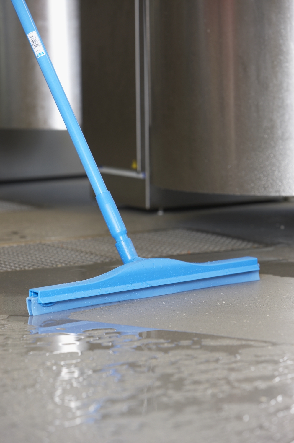 Hygienic Floor Squeegee w/replacement cassette, 505 mm, , Blue