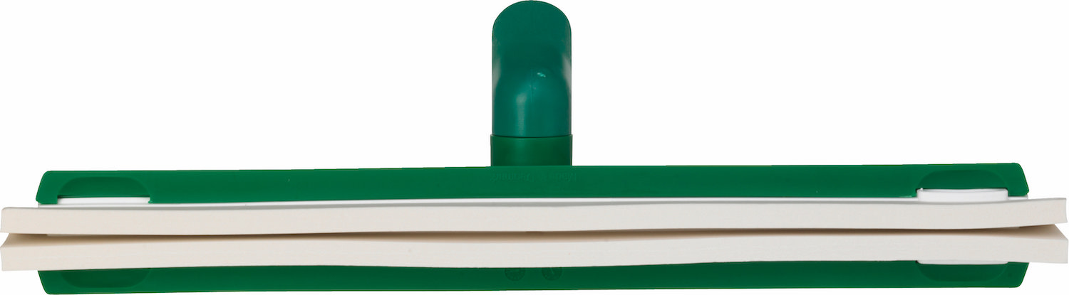 Revolving Neck Floor squeegee w/Replacement Cassette, 400 mm, , Green