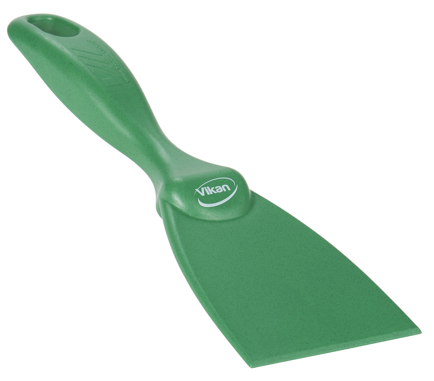 Vikan Hand Scraper, Metal Detectable, 75 mm, Green