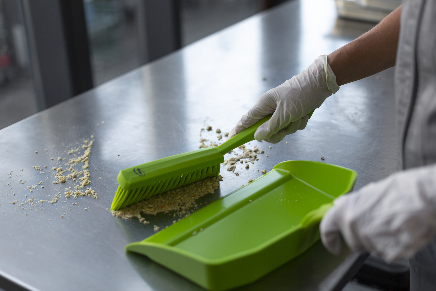 Dustpan, 330 mm, , Lime