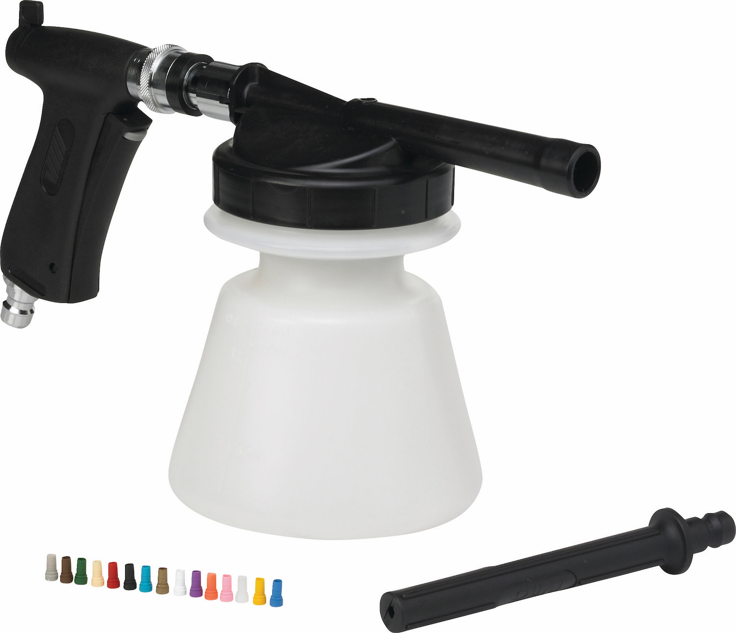 Foam sprayer incl. jet spray, 290 mm, , White