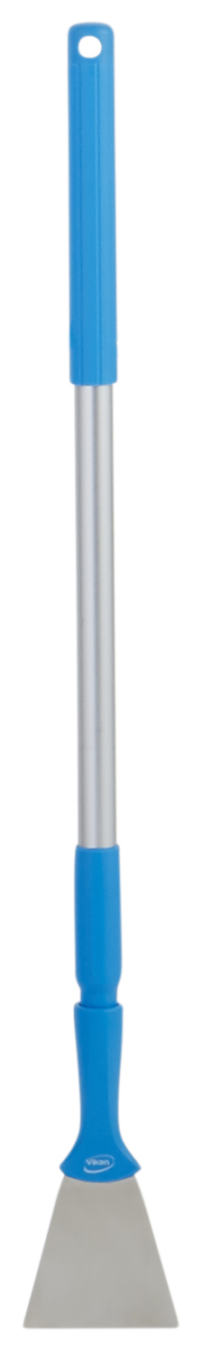 Stainless Steel Scraper with Threaded Handle, 100 mm, Green