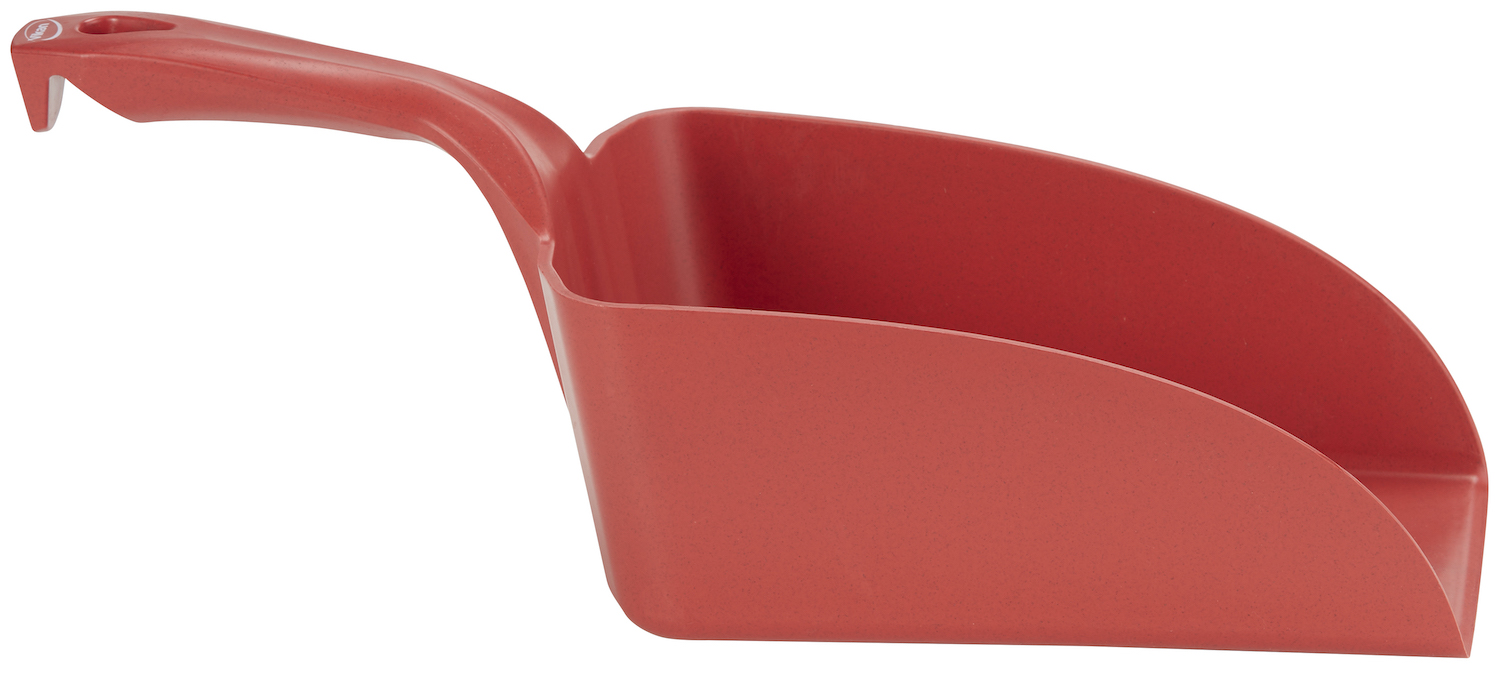 Vikan Hand Scoop, Metal Detectable, 2 Litre, Red