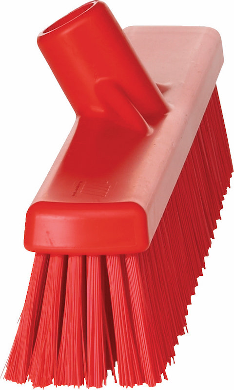 Broom, 410 mm, Soft/hard, Red