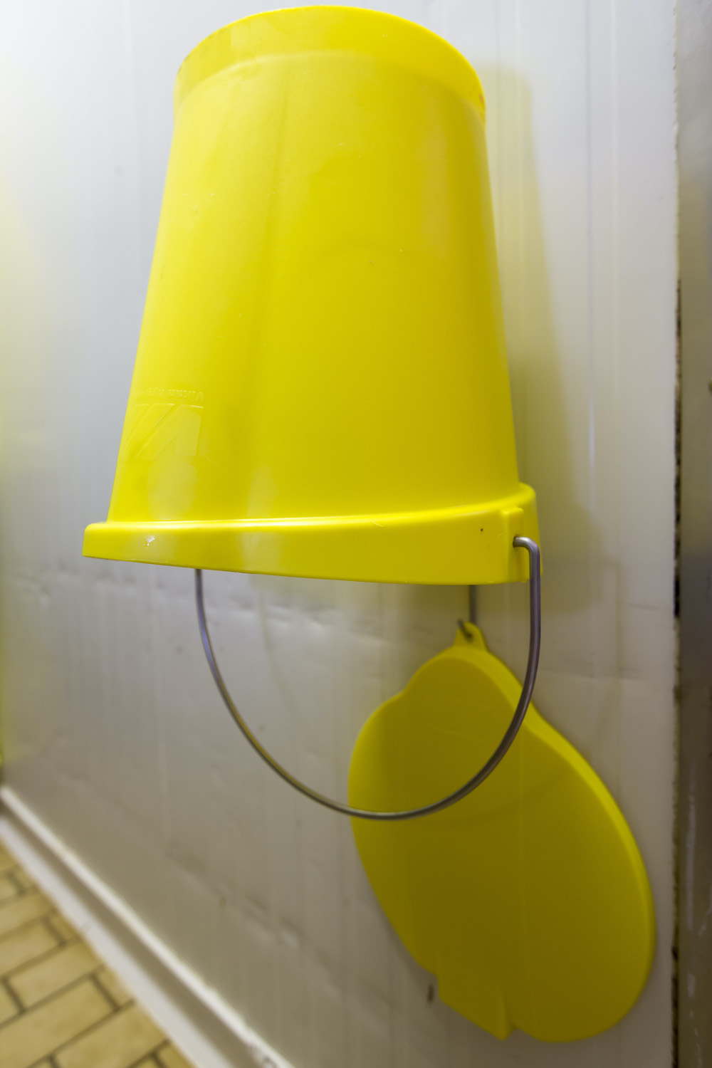 Lid for Bucket 5686, 12 Litre, Yellow