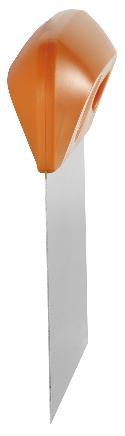 Vikan Dough Cutter/Scraper, Stainless Steel Blade, Flexible, 146 mm, Orange