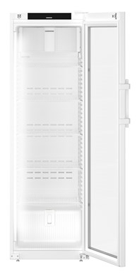 Liebherr HMFvh 4011 pharmaceutical refridgerator, +5 °C, 297 L, fan-assisted cooling, compliant with DIN 13277, glass door