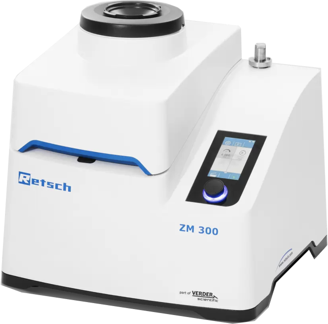 Retsch Ultra Centrifugal Mill ZM 300, with 900 ml cassette, 230 V, 50/60 Hz Retsch Ultra Centrifugal Mill ZM 300, with 900 ml cassette, 230 V, 50/60 Hz