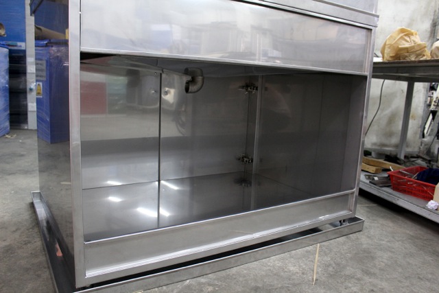 Stainless Steel 316 Fume Hood, ducted, (mm) 2420 x 920 x 2420