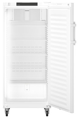 Liebherr SRFvh 5501 laboratory refridgerator, 3 °C ... +16 °C, 441 L, fan-assisted cooling, plastic inner liner, steel door