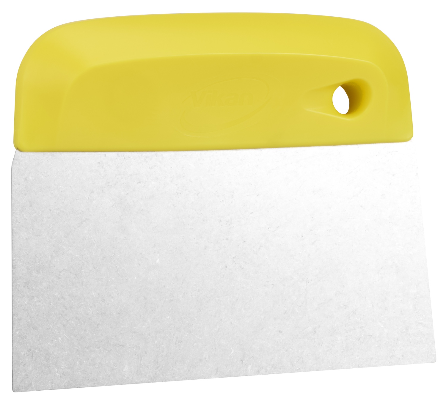 Vikan Dough Cutter/Scraper, Stainless Steel Blade, Flexible, 146 mm, Yellow