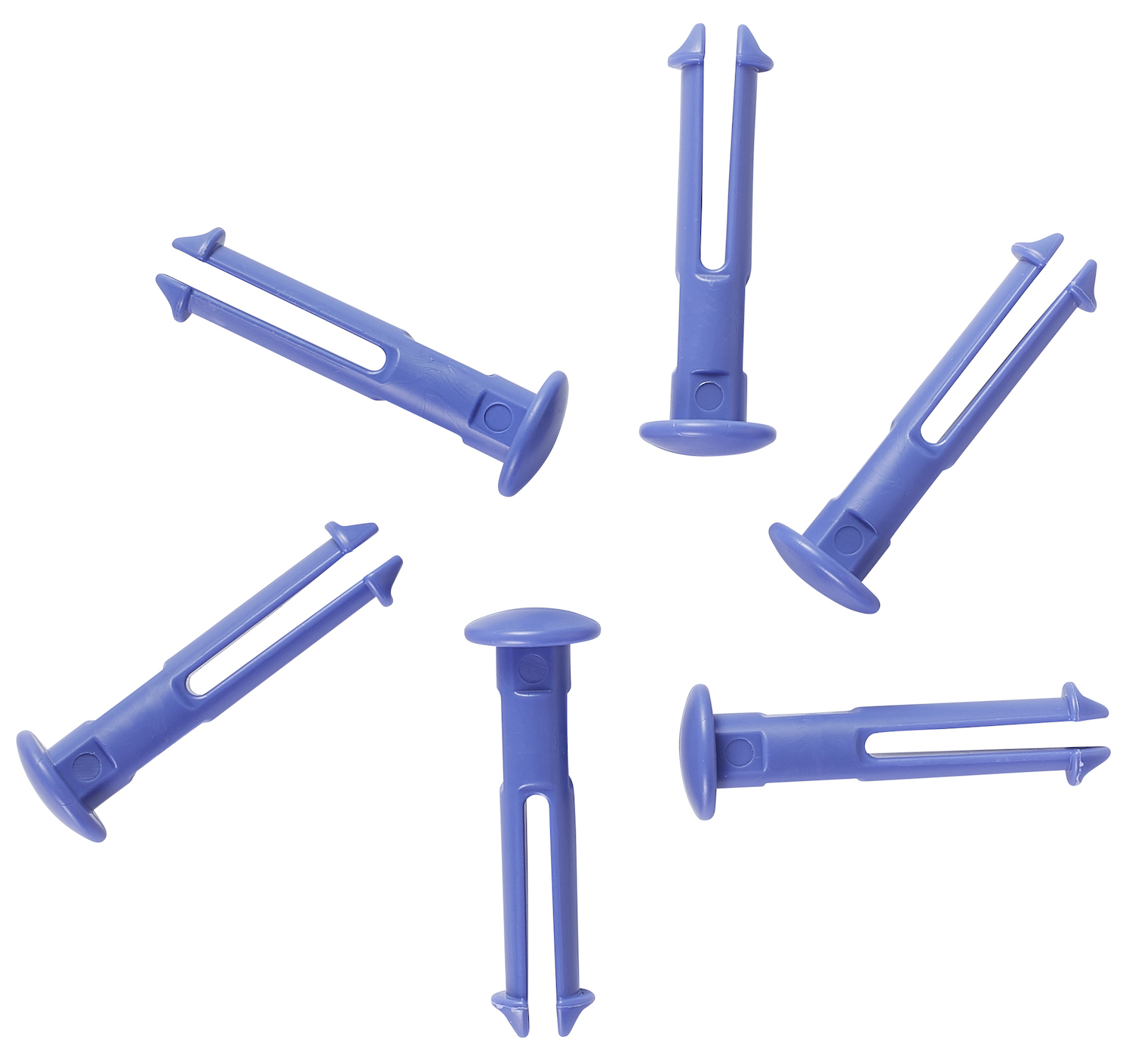 Vikan 6 spare part pins for 1011x & 1013x, Purple