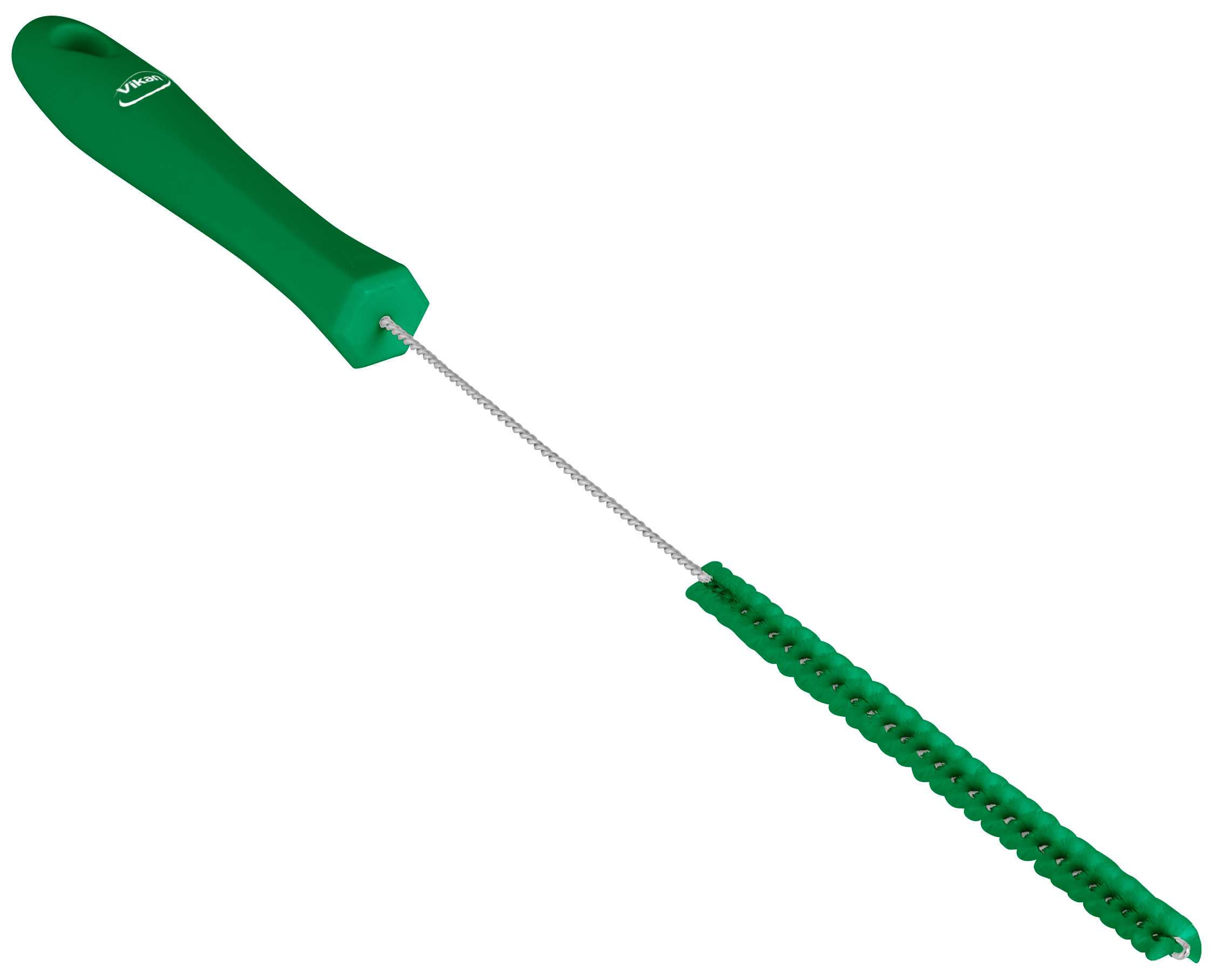 Vikan Tube Brush, Ø9 mm, 370 mm, Medium, Green