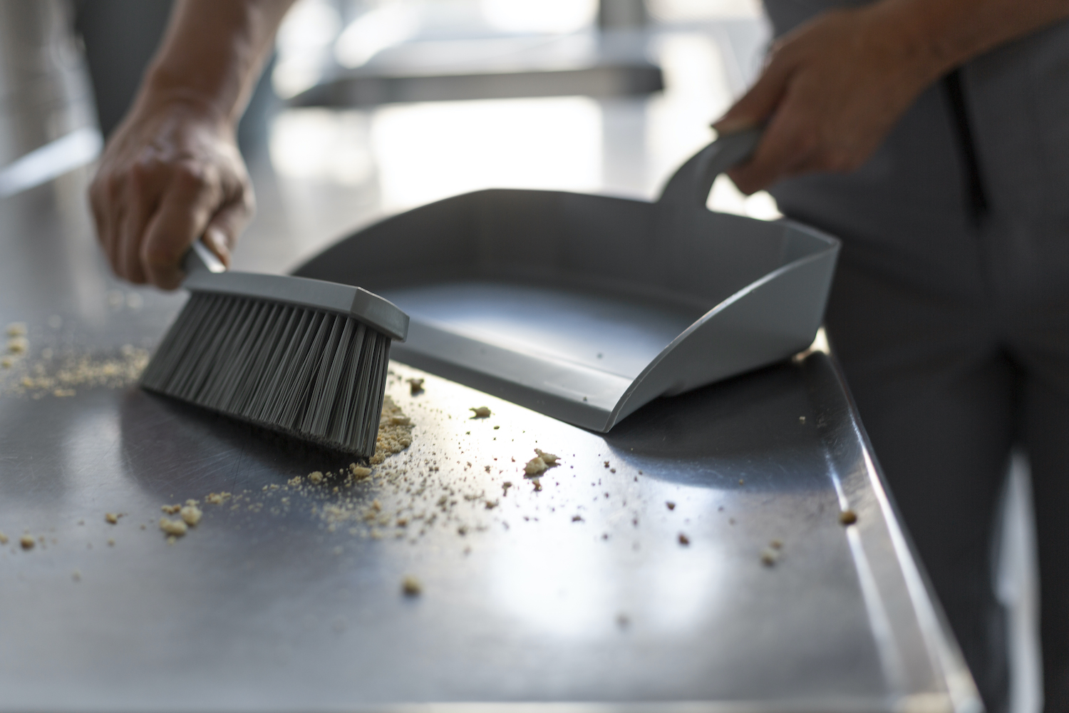 Dustpan, 330 mm, , Orange