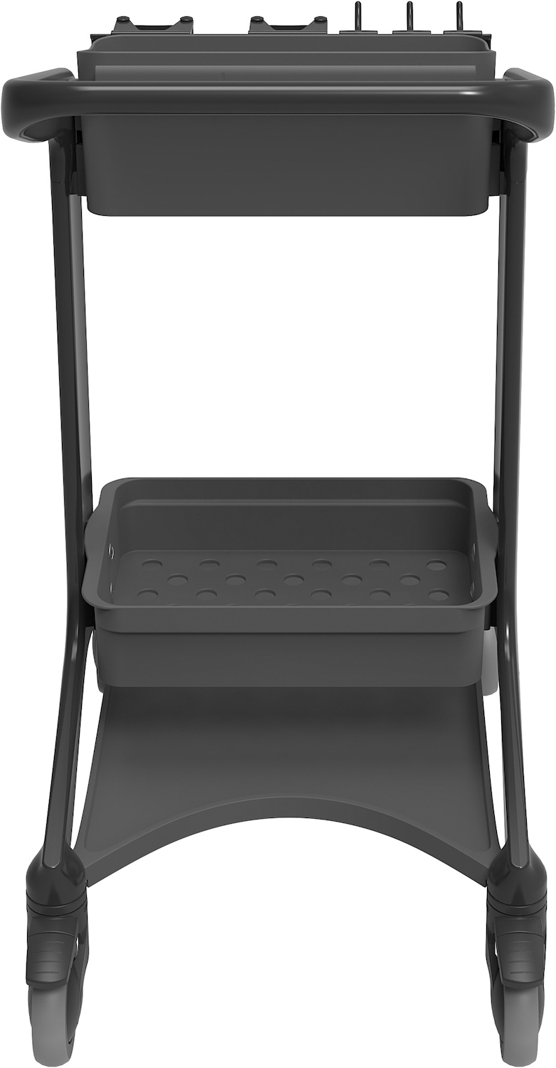 Vikan HyGo Mobile Cleaning Station, 780 mm, Black