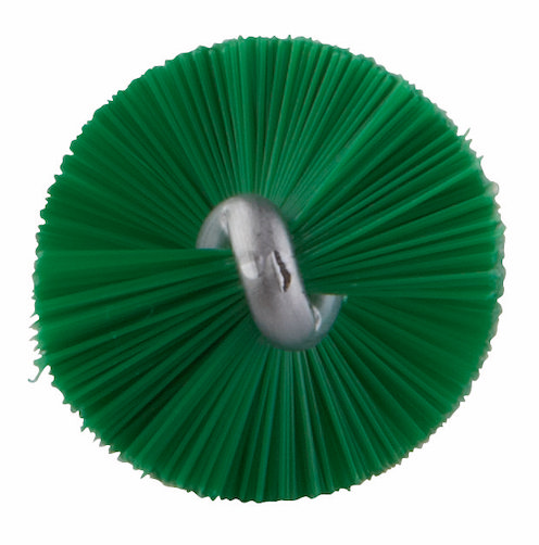 Tube Brush f/flexible handle 53515 or 53525, Ø20 mm, 200 mm, Medium, Green