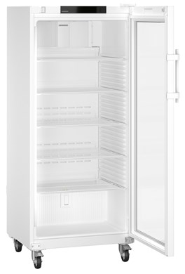 Liebherr SRFvh 5511 laboratory refridgerator, +3 °C to +16 °C, 558 L, (mm) 747 x 769 x 1793, fan-assisted cooling, plastic inner liner, glass door Liebherr SRFvh 5511 laboratory refridgerator, +3 °C to +16 °C, 558 L, (mm) 747 x 769 x 1793, fan-assisted cooling, plastic inner liner, glass door