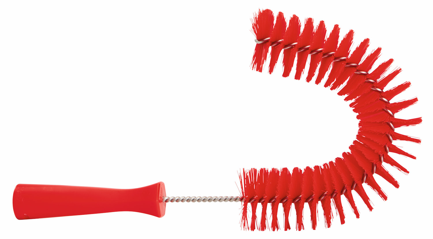 Pipe Exterior Brush, Ø55 mm, 360 mm, Medium, Red