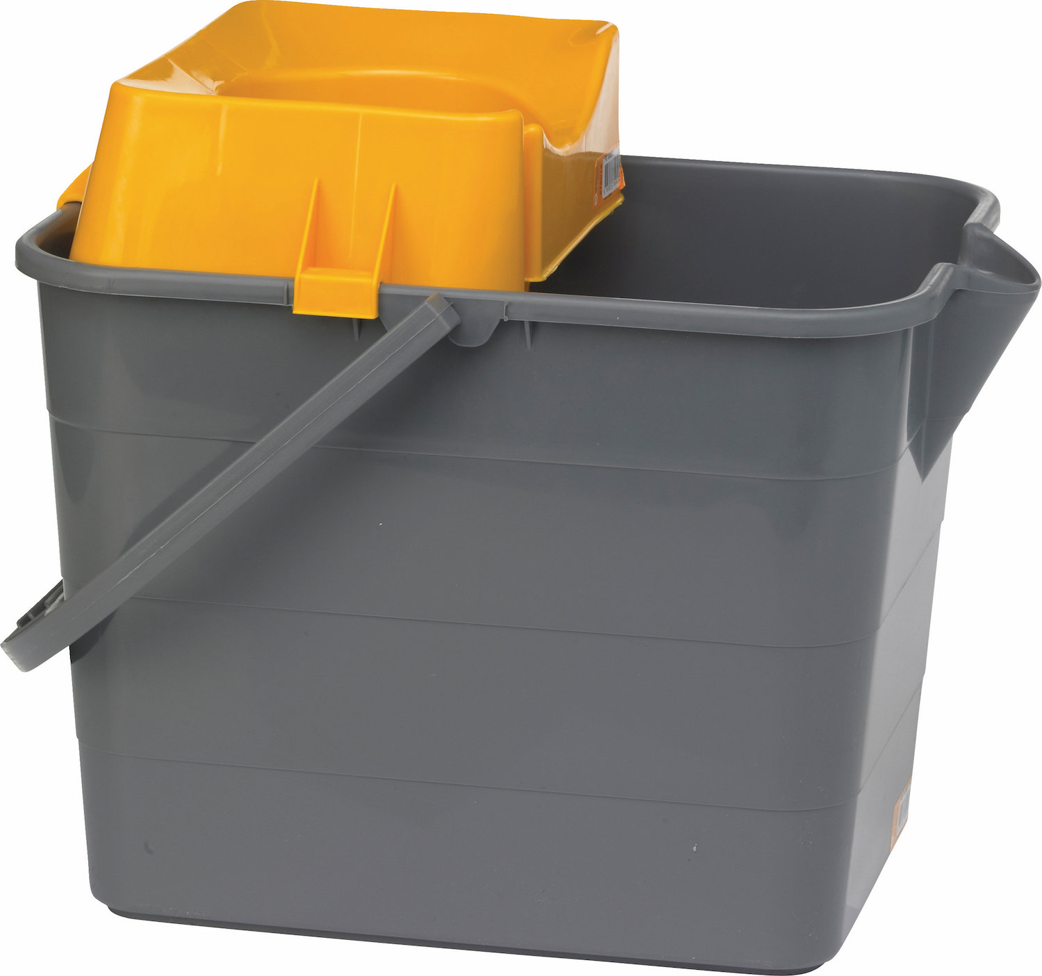 Mop Bucket,15 Litre(s), Grey