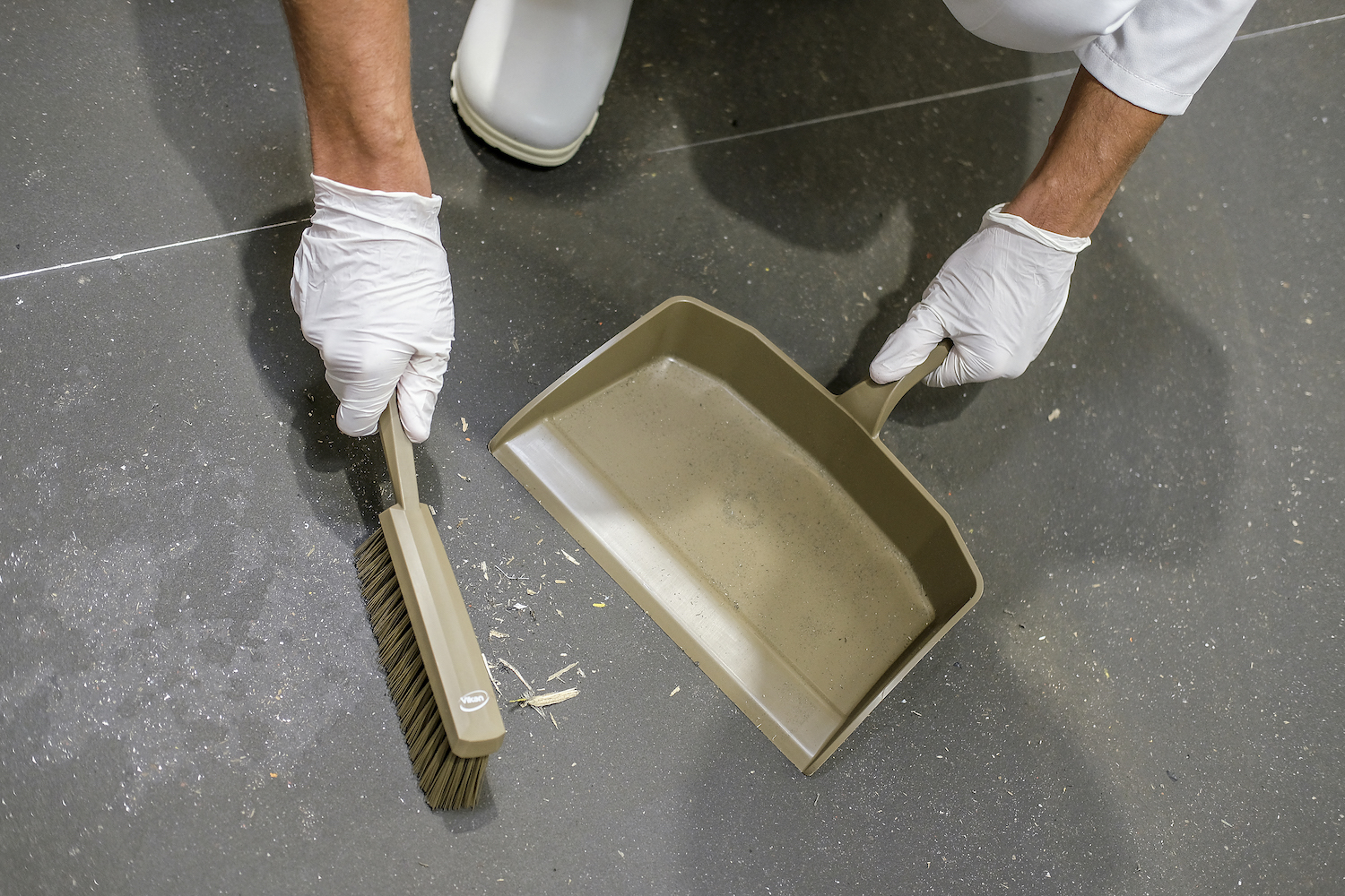 Dustpan, 330 mm, , Orange