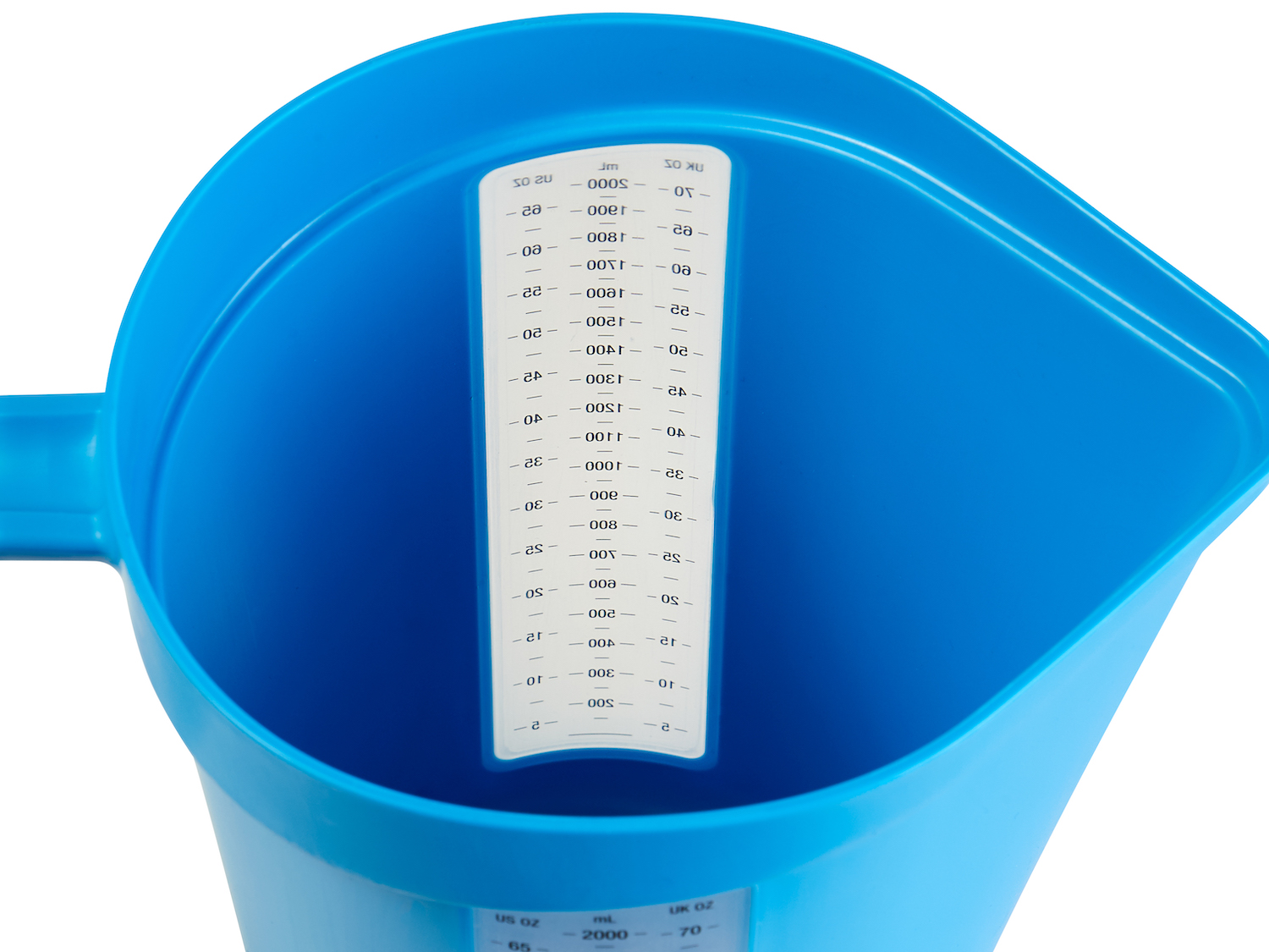 Measuring jug, 2 litre, , Blue