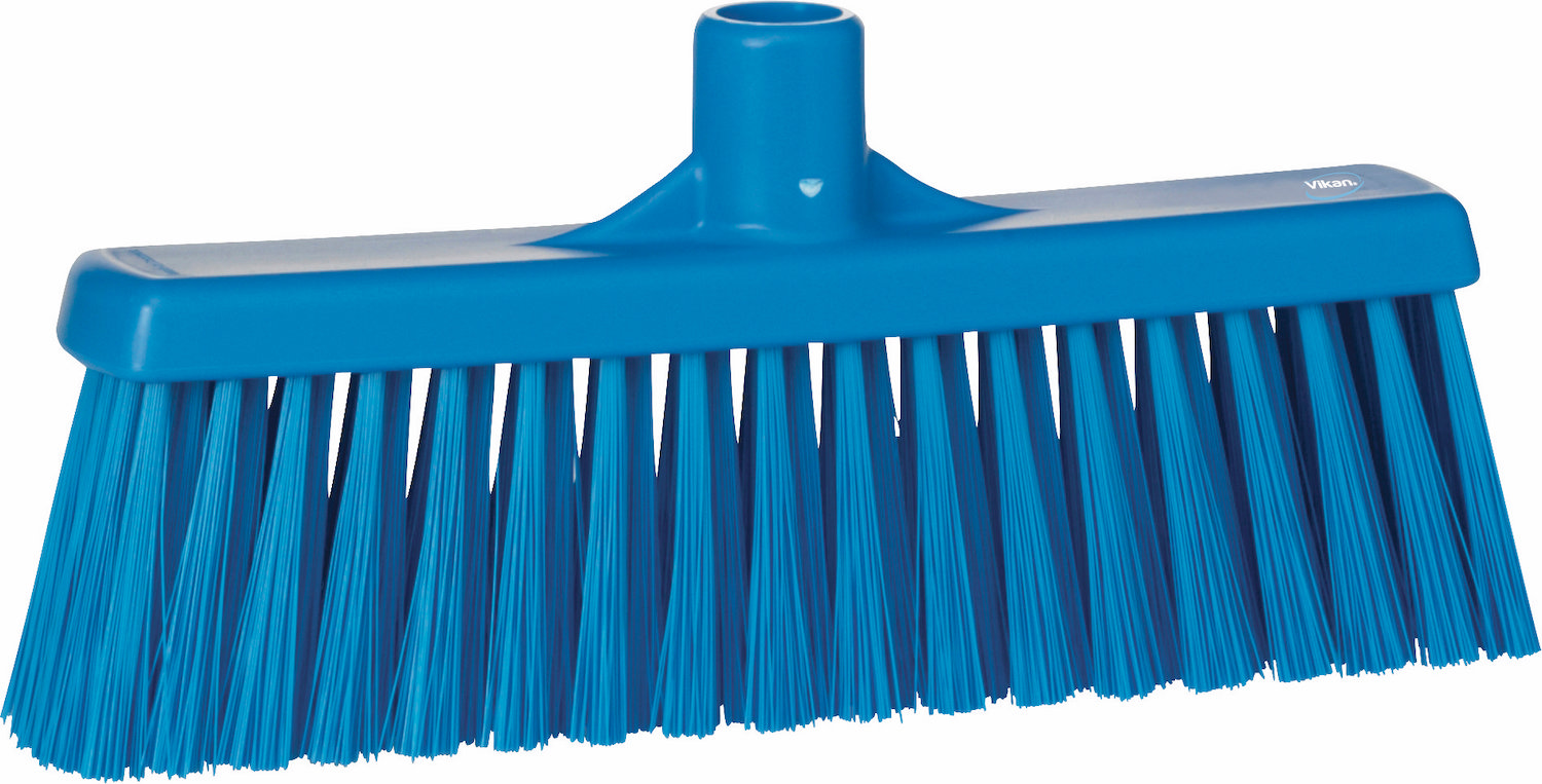Broom w/ Straight Neck, 310 mm, Medium, Blue