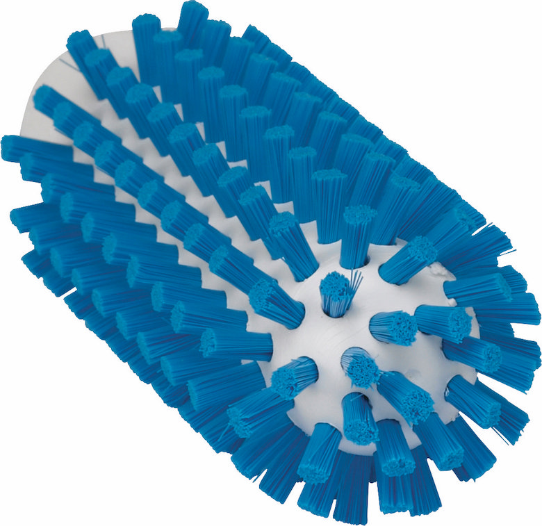 Pipe Cleaning Brush f/handle, Ø50 mm, 140 mm, Hard, Blue