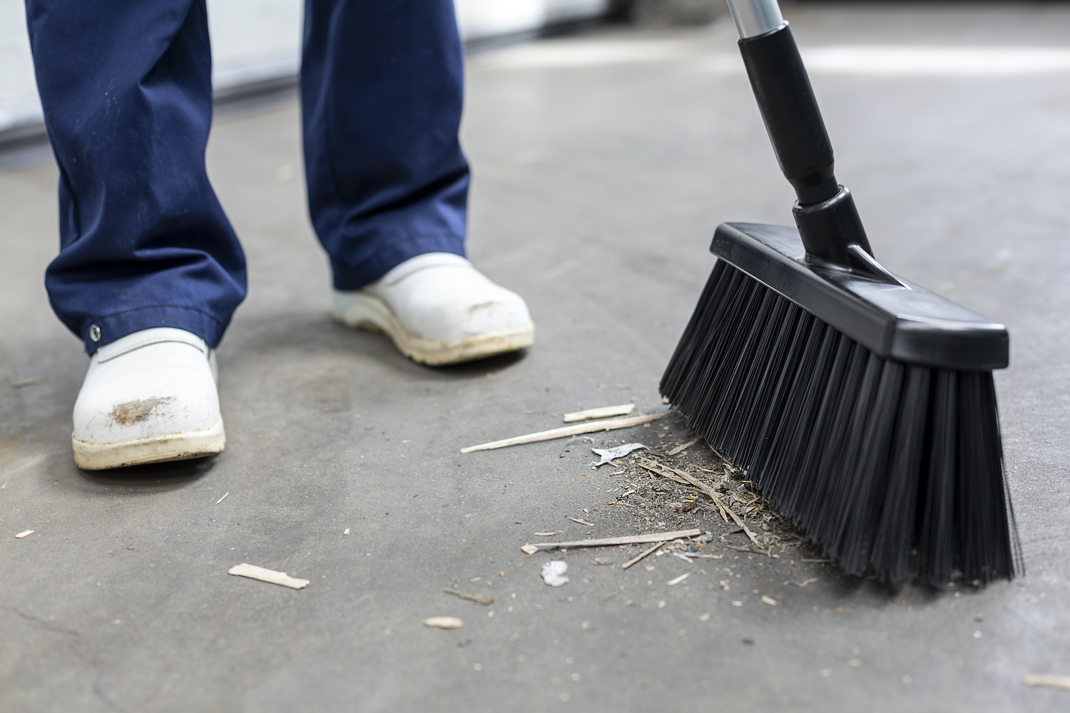 Broom, 330 mm, Very hard, Green