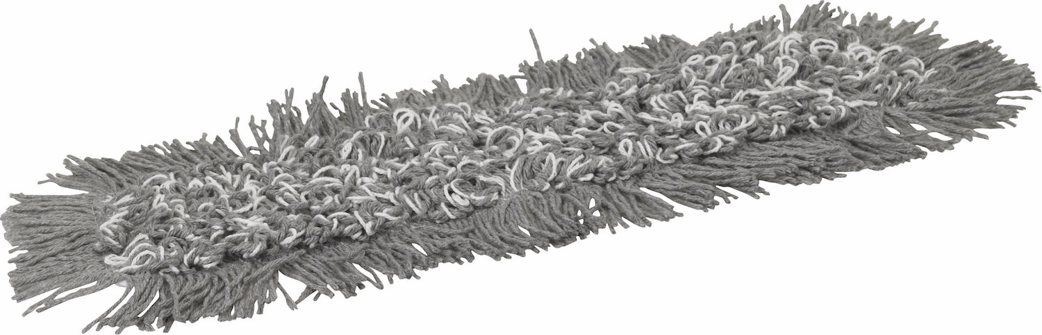 Vikan Damp 43 mop, Hook & loop, 40 cm, Grey