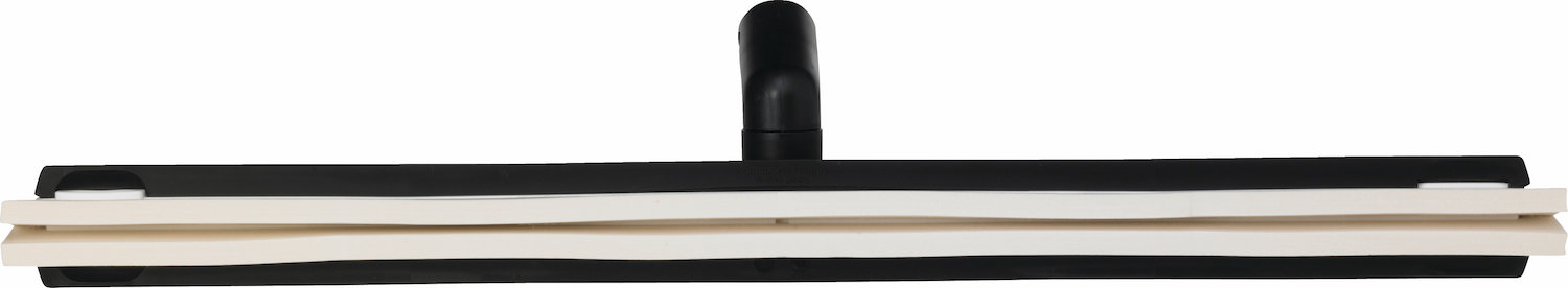 Revolving Neck Floor squeegee w/Replacement Cassette, 600 mm, , Black