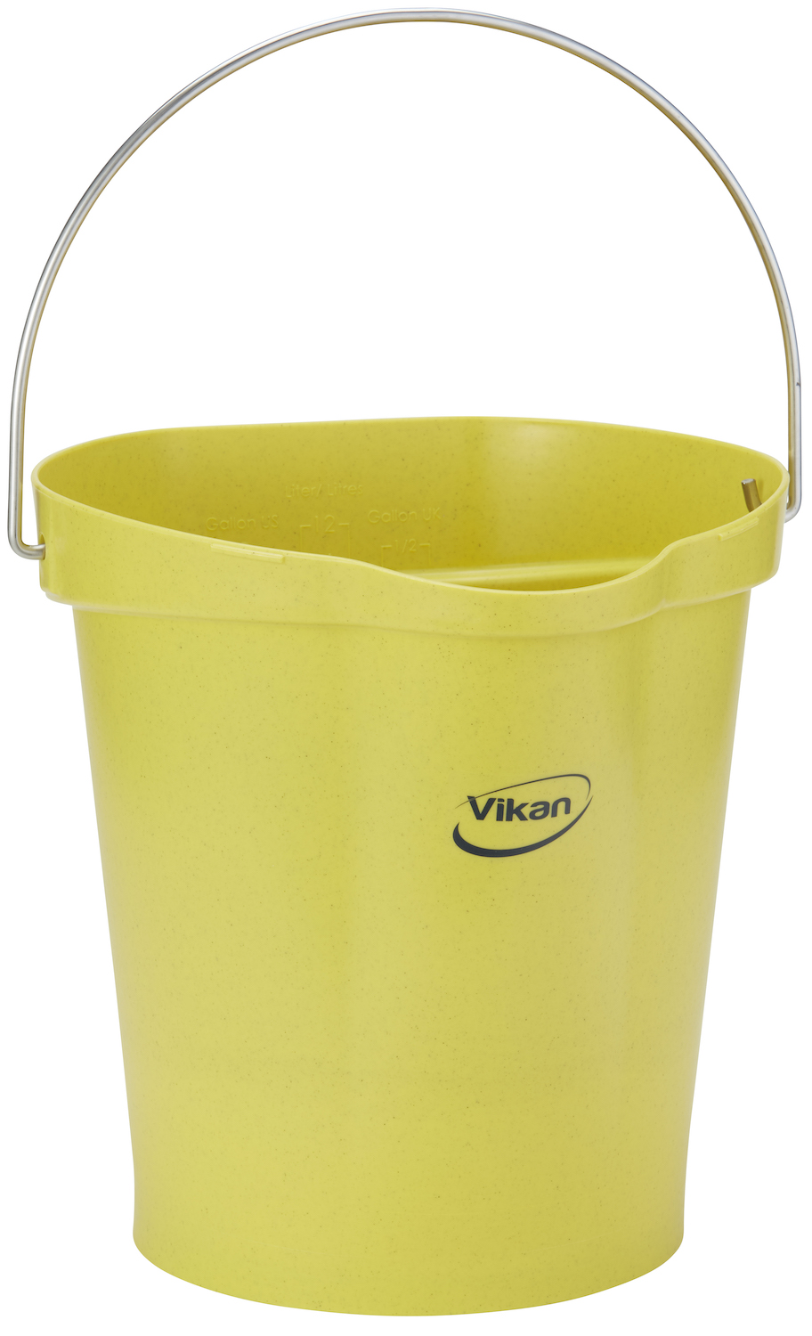 Vikan Bucket, Metal Detectable, 12 Litre, Yellow