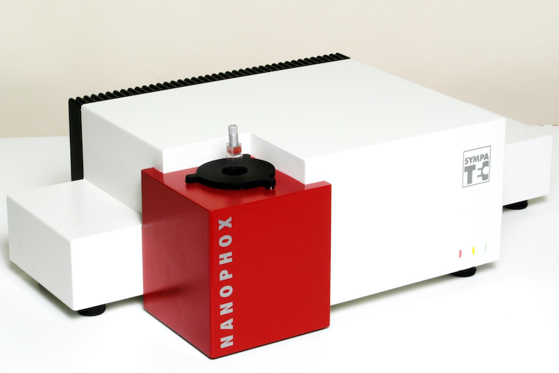 Sympatec NANOPHOX, 0.5 - 10,000 nm, dynamic light scattering sensor