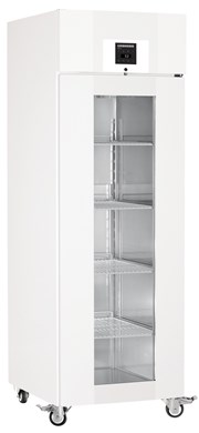 Liebherr LKPv 6523 laboratory refridgerator, 0 °C ... +16 °C, 430 L, Profi electronic controller, stainless steel inner liner, glass door