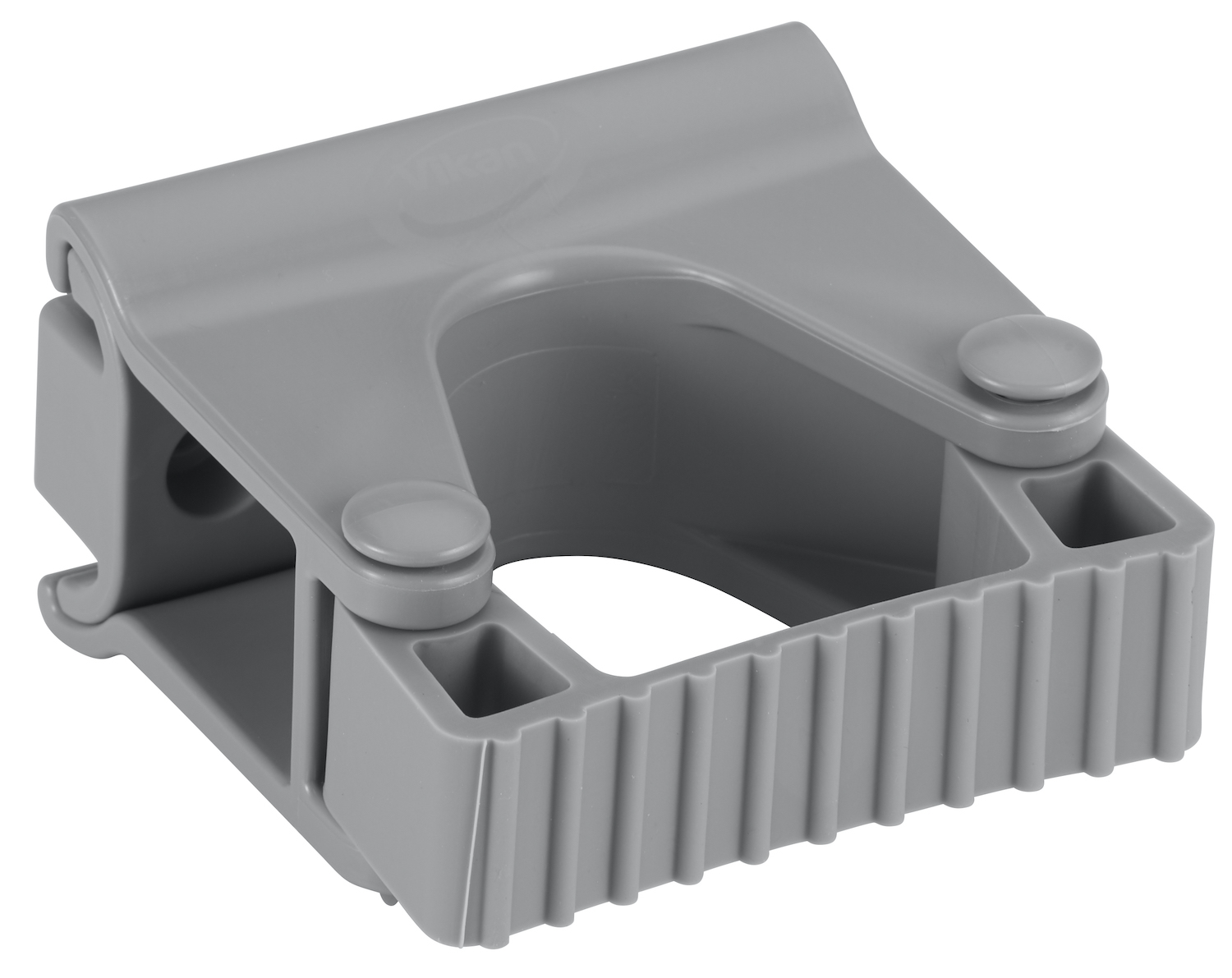 Vikan Hygienic Wall Bracket, Grip Band Module, 83 mm, Grey