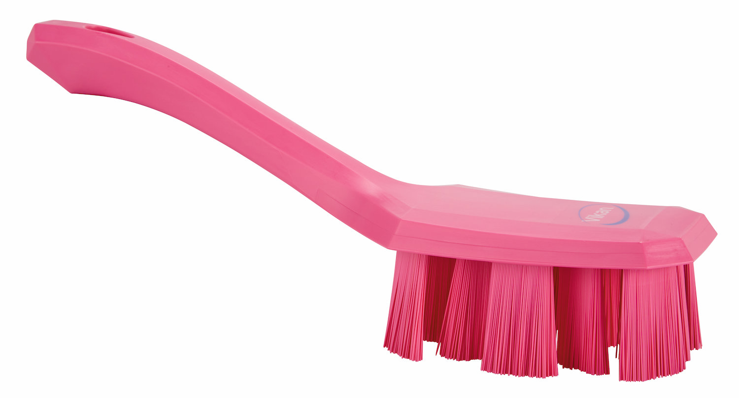 UST Hand Brush w/short handle, 260 mm,
Hard, Pink