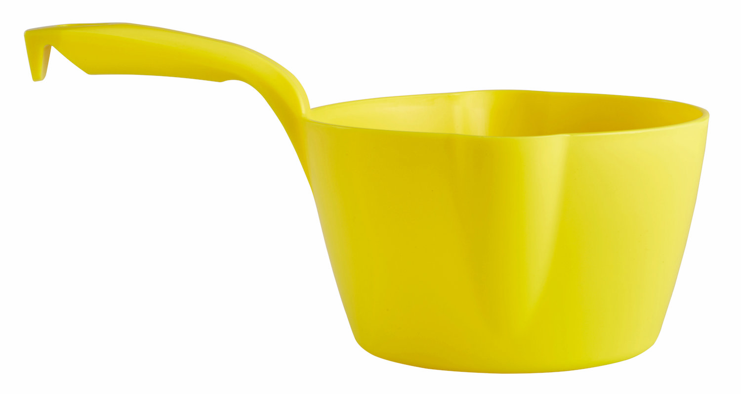 Vikan Round Bowl Scoop, 330 mm, , Yellow