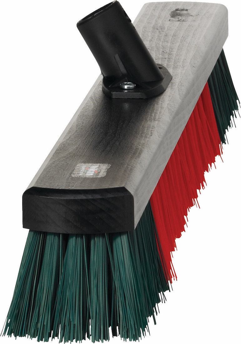 Garage Broom, 665 mm, Hard, Black