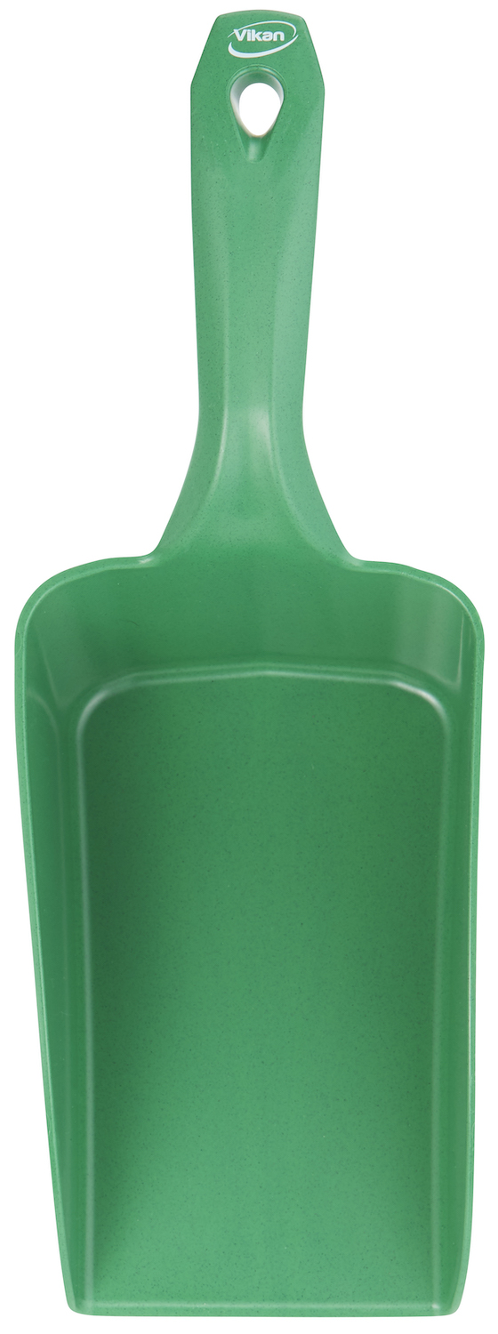 Vikan Hand Scoop, Metal Detectable, 1 Litre, Green