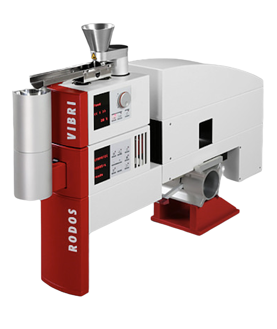 Sympatec RODOS L, dry dispersing system