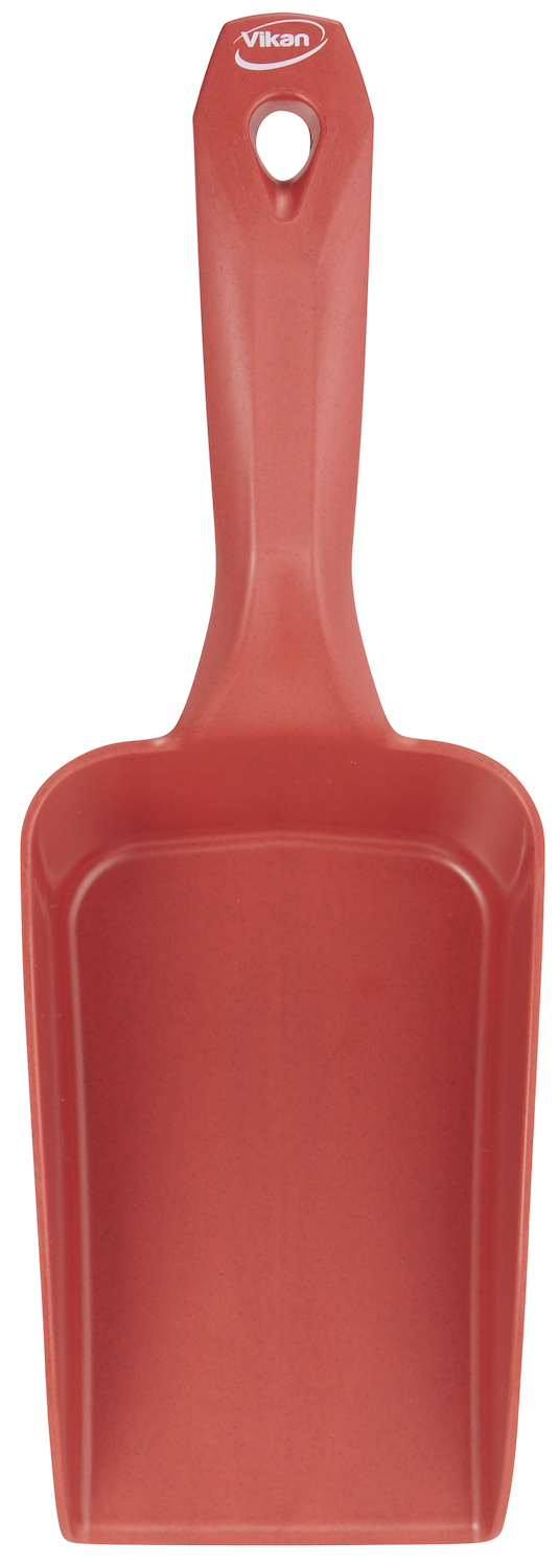 Vikan Hand Scoop, Metal Detectable, 0.5 Litre, Red