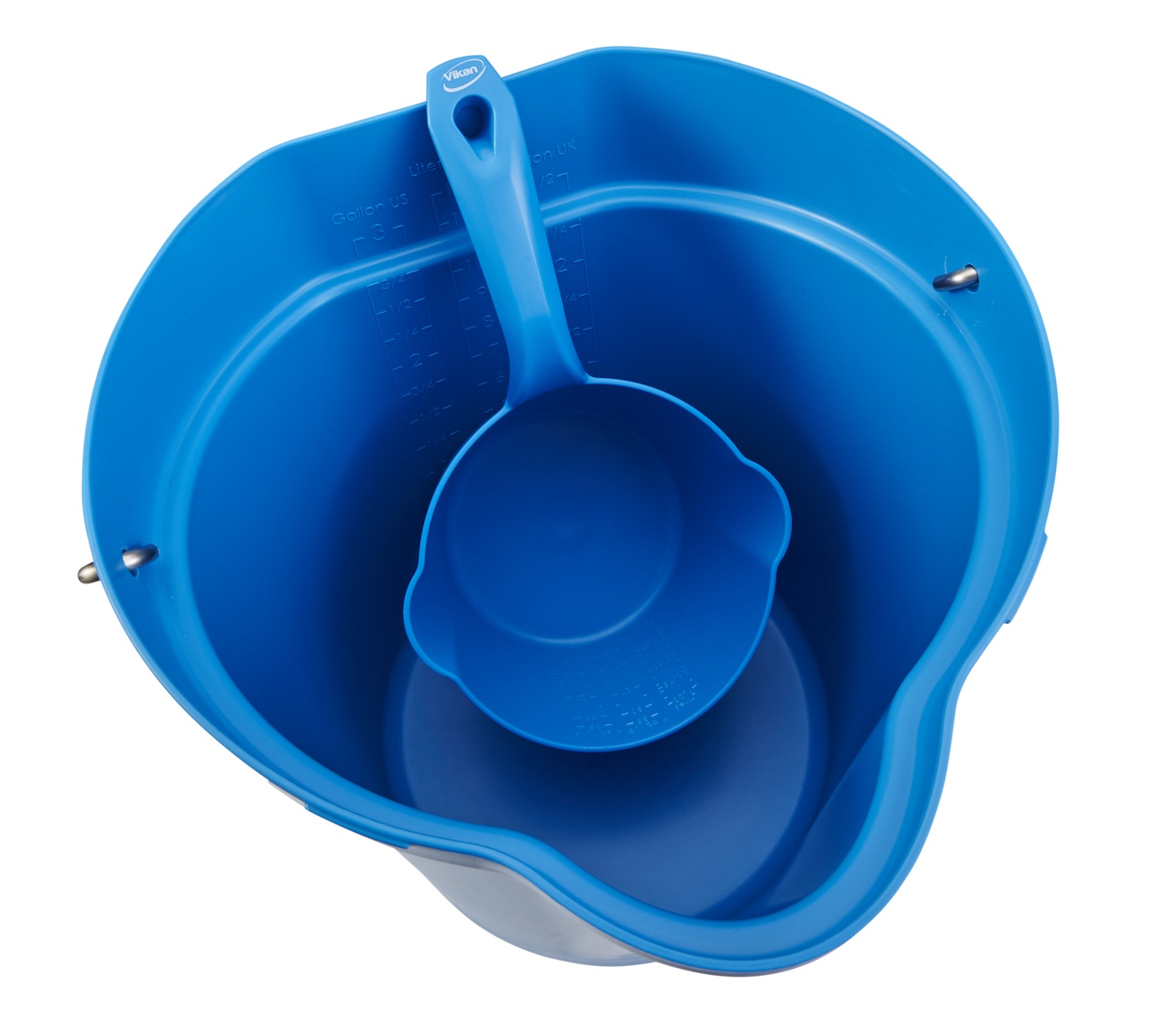 Vikan Round Bowl Scoop, 295 mm, , Blue