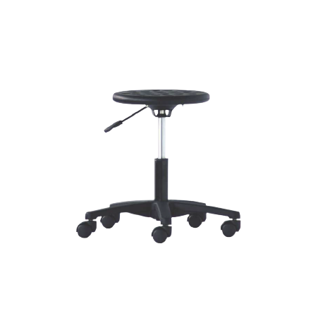 AdvanceLab polyurethane stool, seat height 420mm - 480mm
