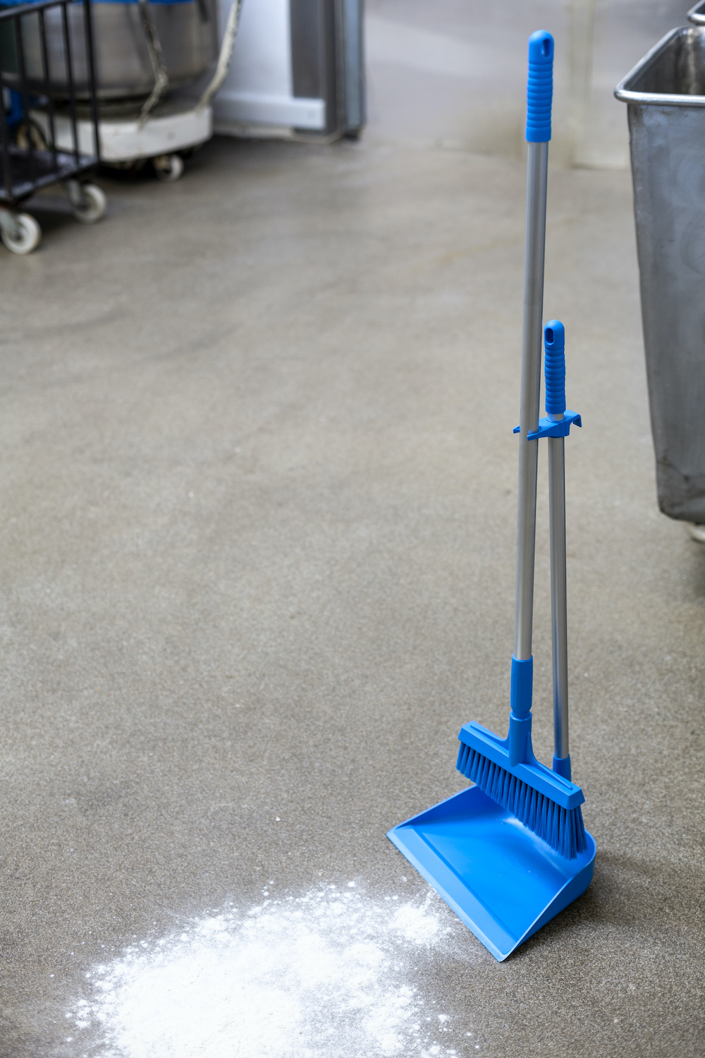 Upright dustpan, 330 mm, Blue