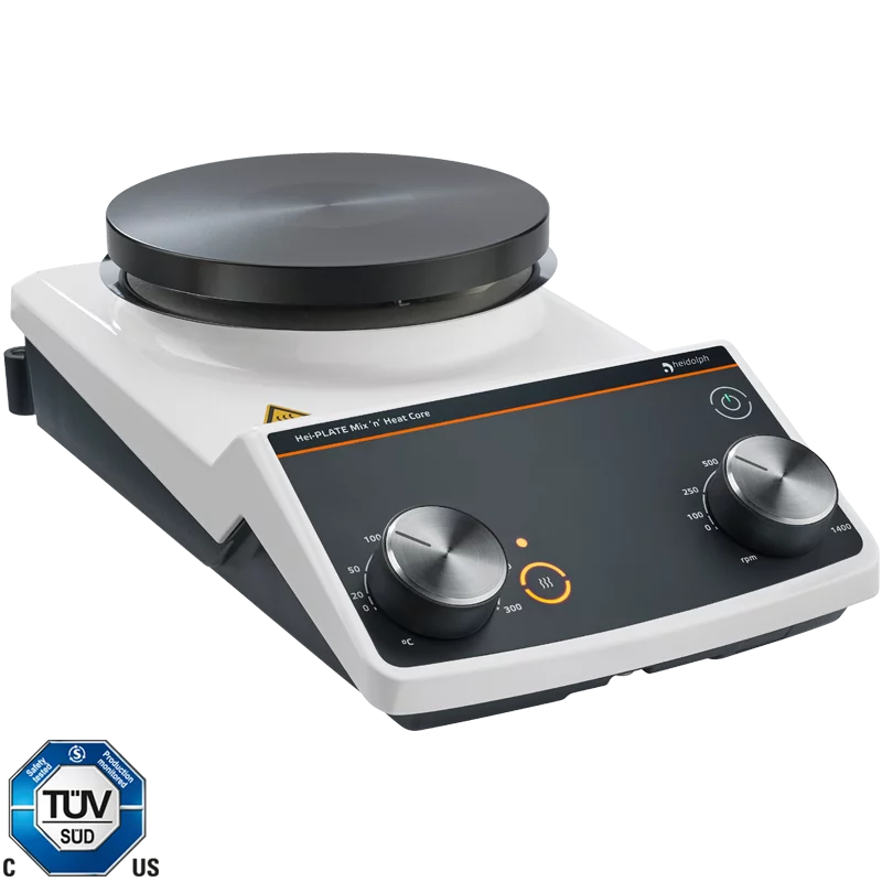 Heidolph Hei-PLATE Mix 'n' Heat Core magnetic stirrer, 145 mm, 20 L, [oC] 20 - 300, EKT Hei-Con ext. temp. sensor