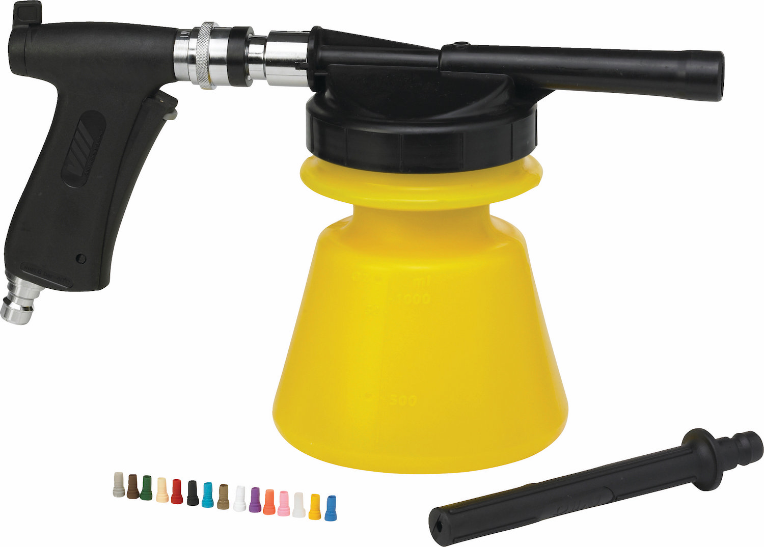 Foam sprayer incl. jet spray, 290 mm, , Yellow