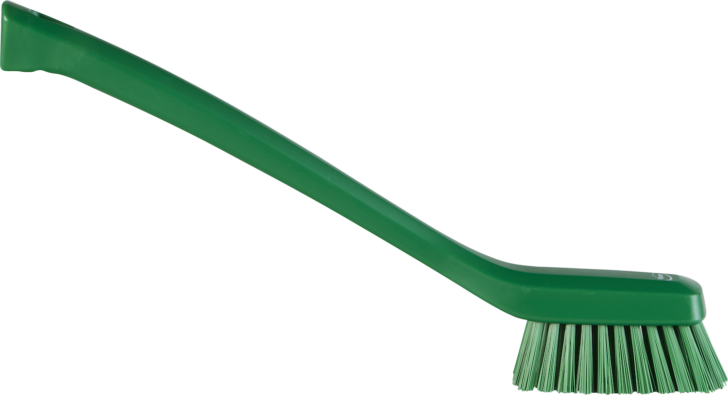 Narrow Cleaning Brush with Long Handle, 420 mm, Hard, Green