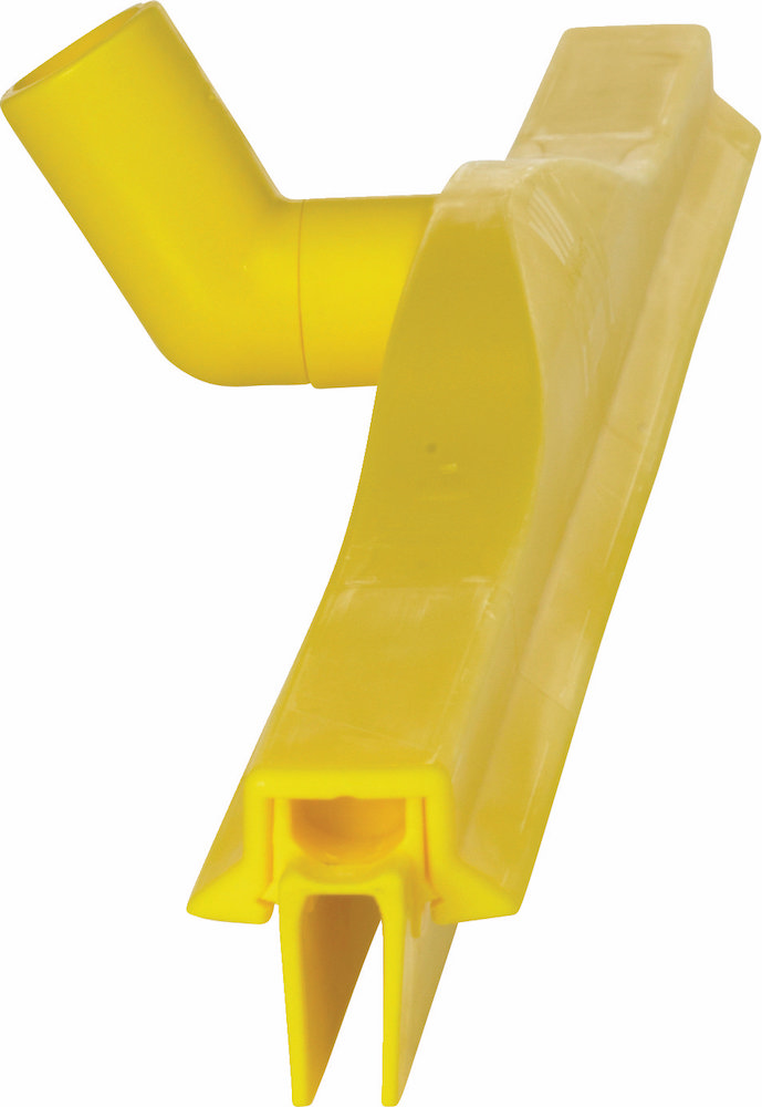 Hygienic Revolving Neck  Squeegee w/replacement cassette, 600 mm, , Yellow